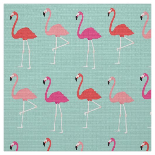 Mod Flamingos Stoff (Muster)