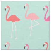 Mod Flamingos Stoff (Nahaufnahme)