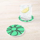 Mod Floral Untersetzer (grün) (Seite)