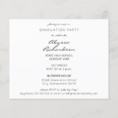 Mod-Foto-Graduierungspartei für Budgetskripte (Rückseite)