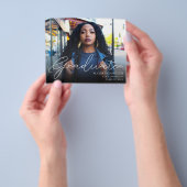 Mod-Foto-Graduierungspartei für Budgetskripte Flyer (Gruppe)