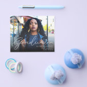 Mod-Foto-Graduierungspartei für Budgetskripte Flyer (Einzeln)