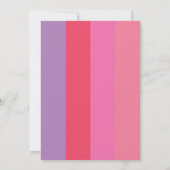 Mod Foto Ornament Weihnachtsbaumkarte Einladung (Rückseite)