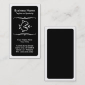 Mod fressen Fisch Visitenkarte (Vorne/Hinten)