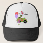Mod Frogs 4th Birthday Tshirts und Geschenke Truckerkappe (Vorderseite)