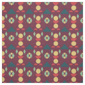 Mod Fuchsia Geometric Stoff (Muster)