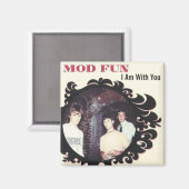 MOD FUN Debüt 45 Neuauflage Magnet (Vorderseite/Rückseite)
