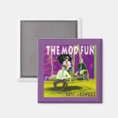 MOD FUN Vorwärts beste CD-Kunst Magnet (Vorderseite/Rückseite)