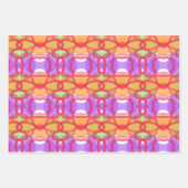 Mod Funky Fresh Colors Geschenkpapier Set (Vorderseite 2)