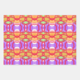 Mod Funky Fresh Colors Geschenkpapier Set