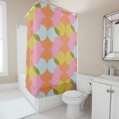 Mod für Abstrakte geometrische Formen des Mittelja Duschvorhang (Beispiel)