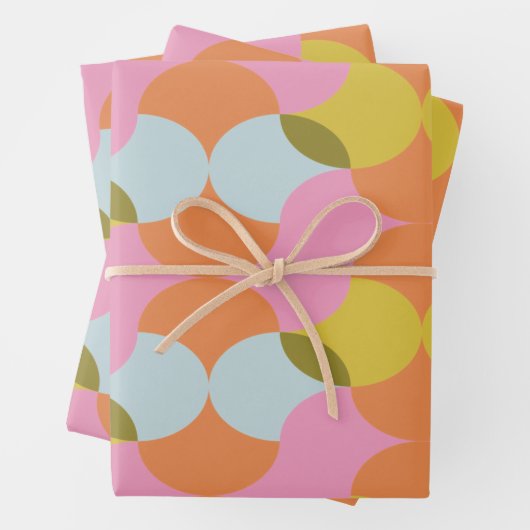 Mod für Abstrakte geometrische Formen des Mittelja Geschenkpapier Set (Beispiel)