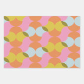 Mod für Abstrakte geometrische Formen des Mittelja Geschenkpapier Set (Vorderseite)