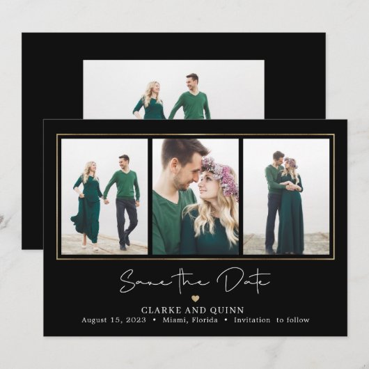 Mod Gallery Editable Color Card Dankeskarte (Vorne/Hinten)