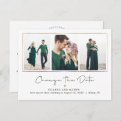 Mod Gallery EDITABLE FARBE Ändern Sie das Datum Postkarte (Vorne/Hinten)