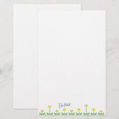 Mod Garten Briefpapier (Vorne/Hinten)