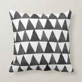 Mod-geometrische Dreiecke Kissen