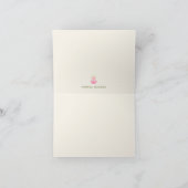 Mod Geometrische Formen Personalisiert Dankeskarte (Innenseite)