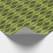 Mod Geschenkverpackung | Avocado Drops Geschenkpapier (Ecke)