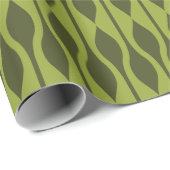 Mod Geschenkverpackung | Avocado Drops Geschenkpapier (Rolleneckpunkt)