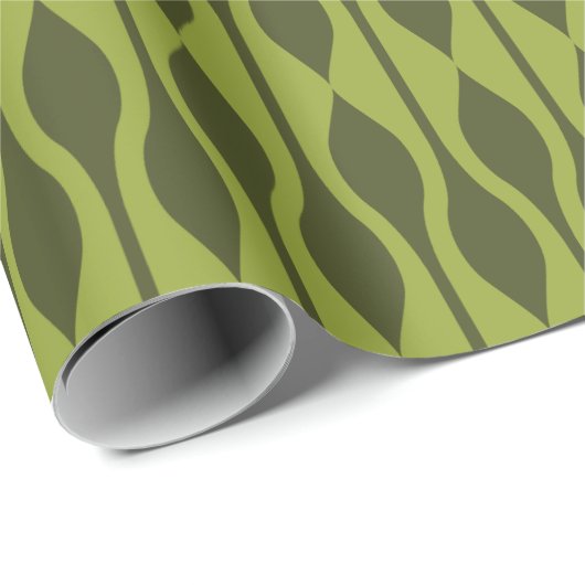 Mod Gift Wrap | Avocado Drops Geschenkpapier (Rolleneckpunkt)