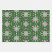 Mod-Grafik-Urlaubstrio-Geschenkpackung Geschenkpapier Set (Vorderseite)