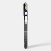 Mod Gray Custom Monogram Foto Collage Case-Mate iPhone Hülle (Rückseite / Links)