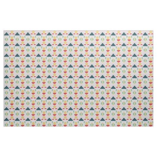 Mod Gray Geometric  Stoff (Fat Quarter (45,7 x 55,9 cm))
