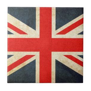 Mod Grunge Union Jack Keramik Geschenkartikel Fliese