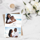 MOD H Duo Foto Save the Date Einladung