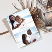 MOD H Duo Foto Save the Date Einladung