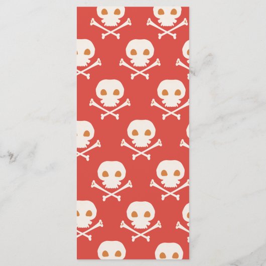 Mod Halloween-Menü Menükarte (Rückseite)