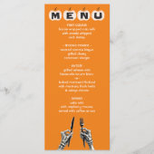 Mod Halloween-Menü Menükarte (Vorderseite)