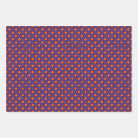 Mod Halloween Muster Geschenkblätter Geschenkpapier Set (Vorderseite)