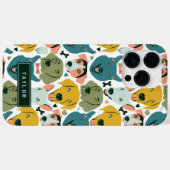 Mod Happy Hogs Custom Case-Mate iPhone Hülle (Rückseite (Horizontal))