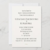 Mod Harry und Meghan Royal Wedding Party Einladung (Rückseite)