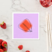 Mod Heart Cocktail Paper Napkin Serviette (Beispiel)