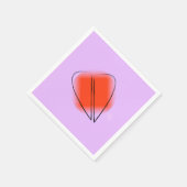 Mod Heart Cocktail Paper Napkin Serviette (Ecke)