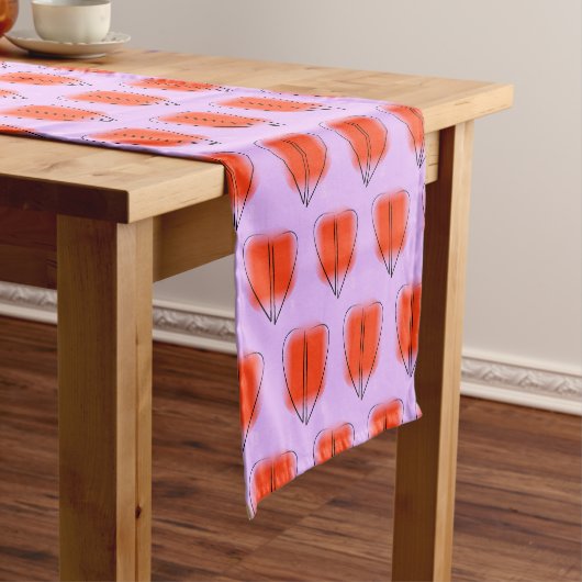 Mod Heart Custom 14" X 72" Table Runner Kurzer Tischläufer (Beispiel)