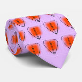 Mod Heart Liebe Neck Tie Krawatte (Gerollt)