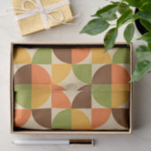 Mod-Herbst für geometrisches Muster Seidenpapier (Geschenk)