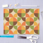 Mod-Herbst für geometrisches Muster Seidenpapier (Handwerk)