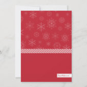 Mod Holiday Tree Weihnachtsfeier Party Einladung (Rückseite)