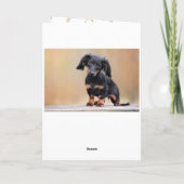 Mod Holly Gold Geo Foto | Urlaubskarte Karte (Rückseite)