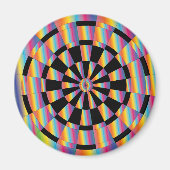 Mod Iridescent Dartboard Magnet (Vorne)