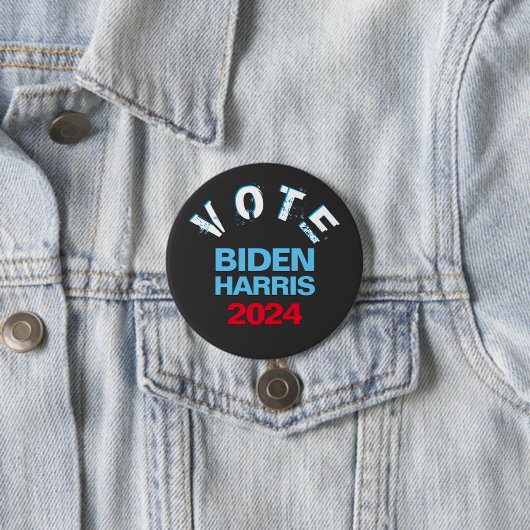 MOD-Kampagne VOTE BIDEN HARRIS 2024 Button (Beispiel)
