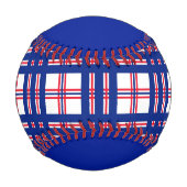Mod Karomuster Personalisiert Baseball (Vorderseite)
