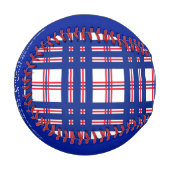 Mod Karomuster Personalisiert Baseball (Vorderseite Links)