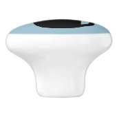 Mod-Katze - Kabinettgriff Keramikknauf (Seitenansicht)