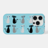 Mod Katzen Handytasche iPhone Hülle (Rückseite (Horizontal))